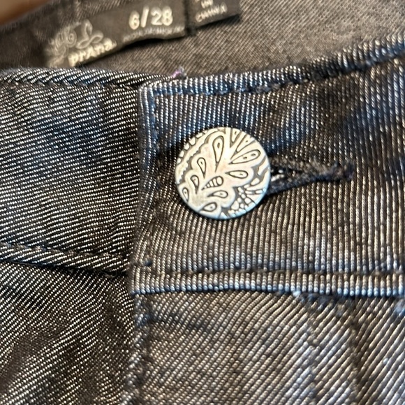 Prana Kayla Skinny Mid‎ Rise Jeans Black - Picture 4 of 6